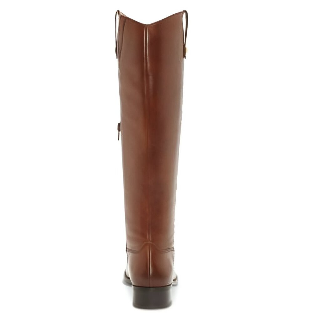 Inc Womens Brown Round Toe Zip-up Leather Boots 9M NWOB - Picture 3 of 3